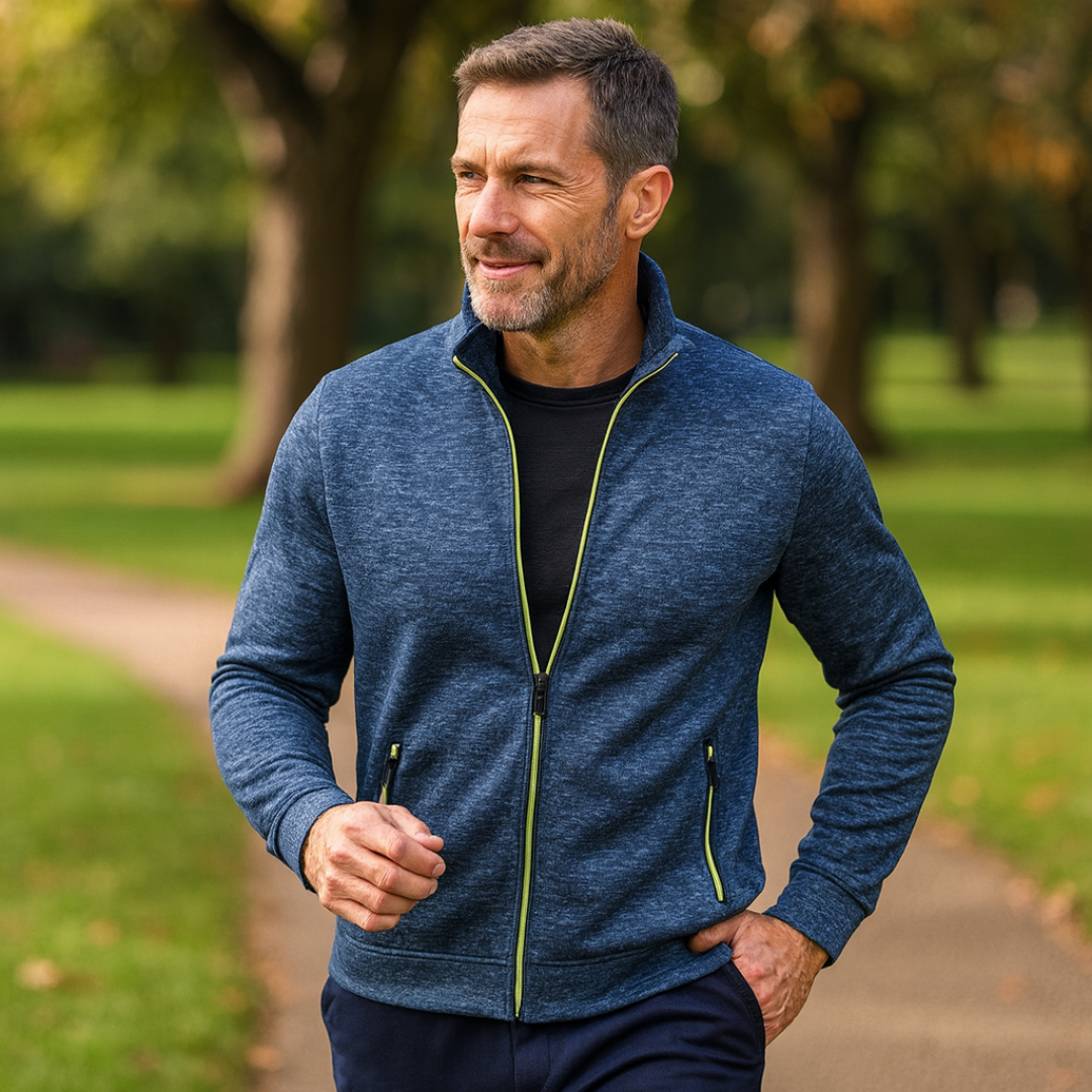 Τσάρλς | Κλασικό Πλεχτό Γιλέκο με Φερμουάρ