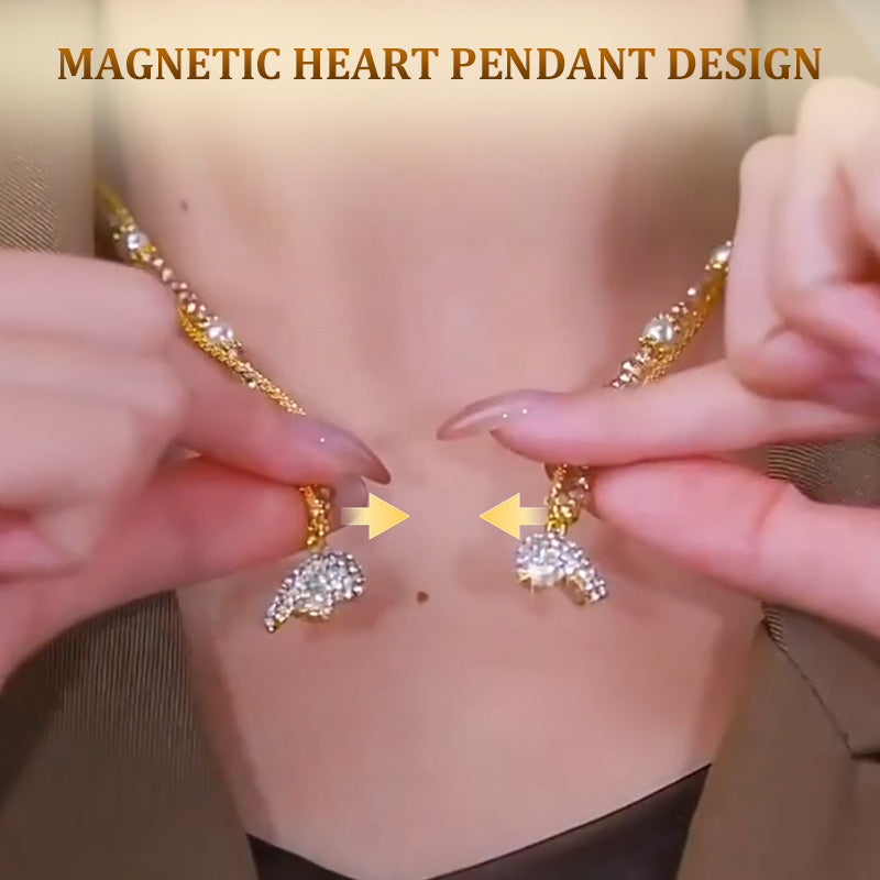 Dianara | Μαγνητική αλυσίδα με δύο ξεχωριστές καρδιές