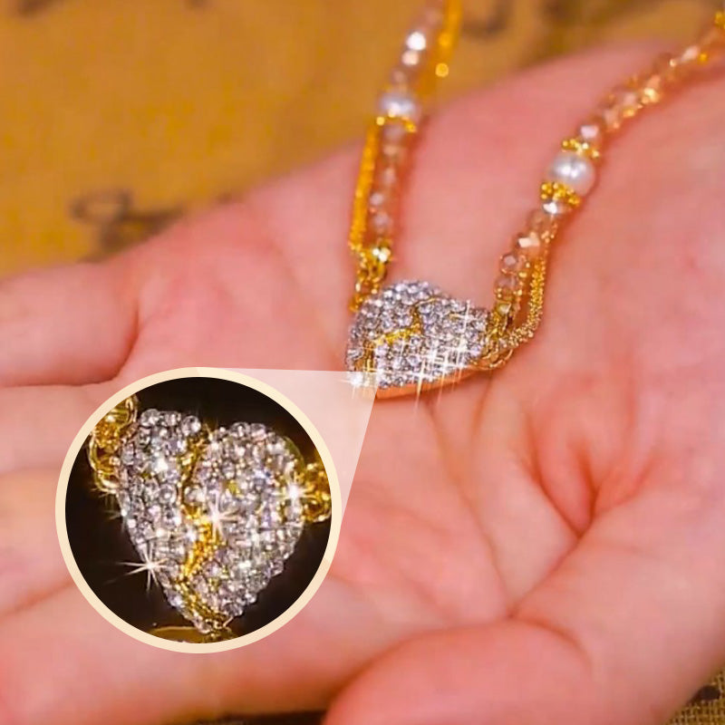 Dianara | Μαγνητική αλυσίδα με δύο ξεχωριστές καρδιές