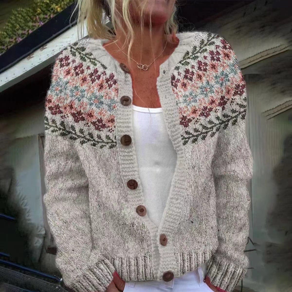 Audrey | Πλεκτό Cozy cardigan