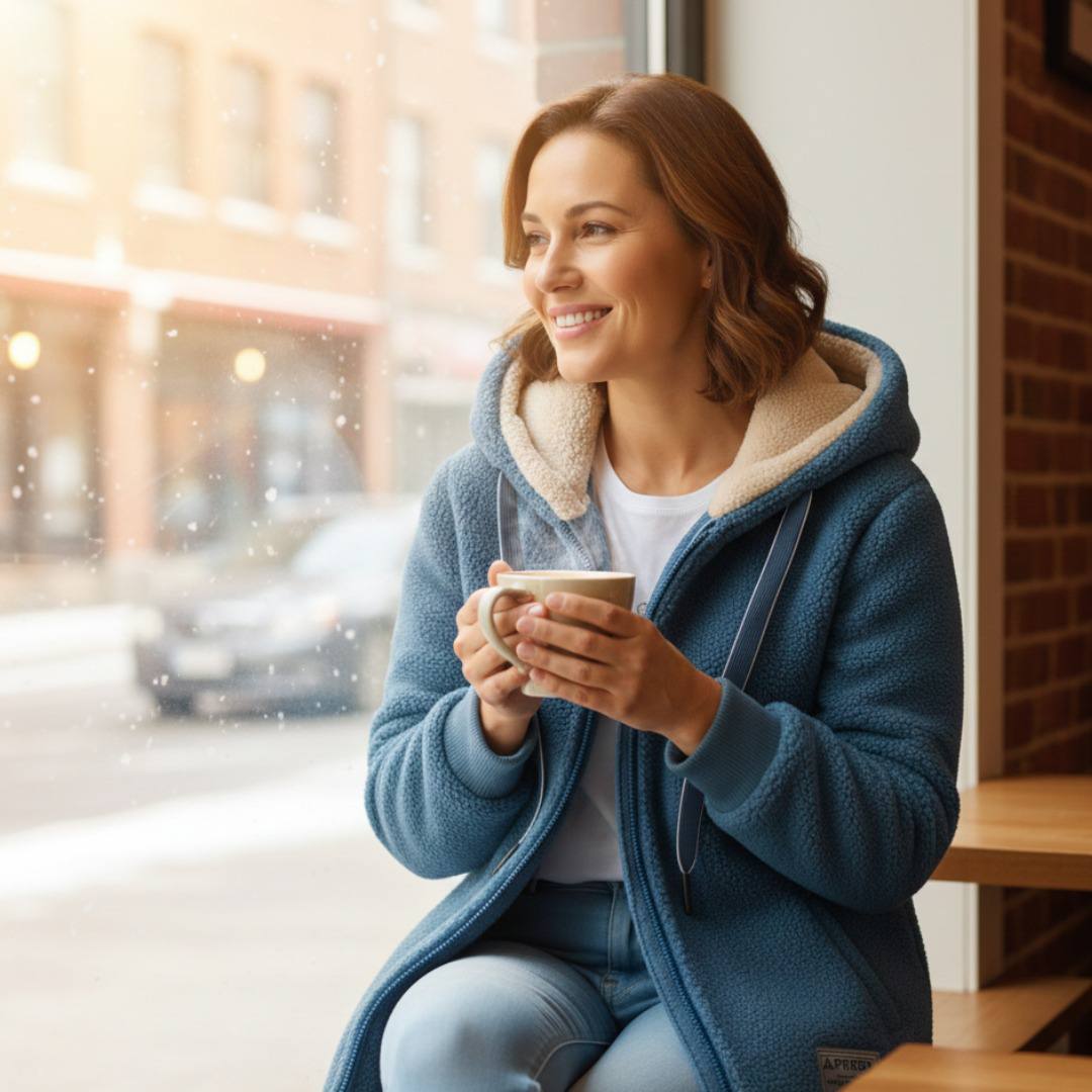 Aurelithen | Ζεστό και άνετο fleece μπουφάν