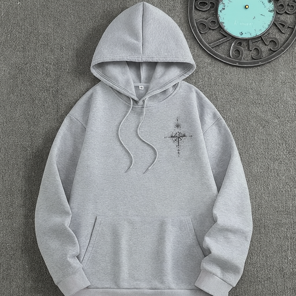 Kurojin | Φούτερ με κουκούλα μεγάλου μεγέθους