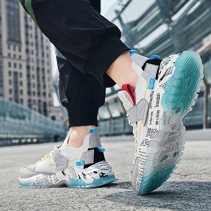 Macky | Χρωματιστά Αστικά Tennis για άνδρες με χοντρή σόλα