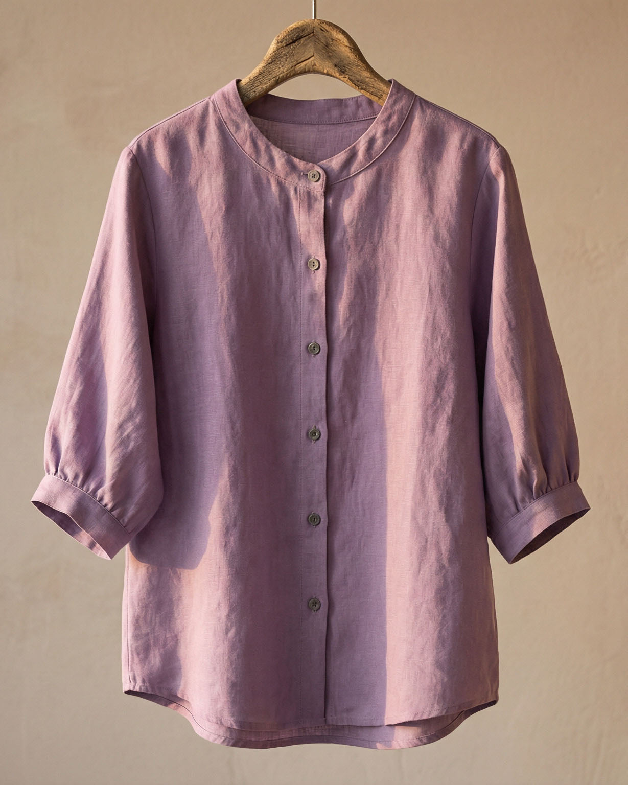 Cherie | Μπλούζα από βαμβάκι και λινό