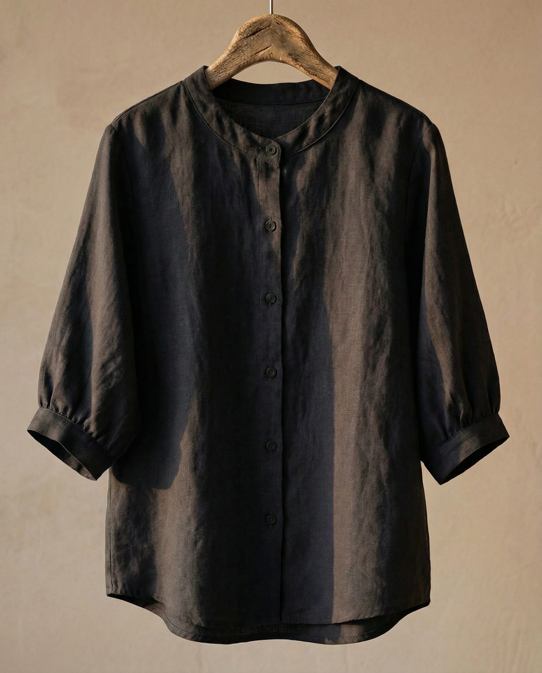 Cherie | Μπλούζα από βαμβάκι και λινό