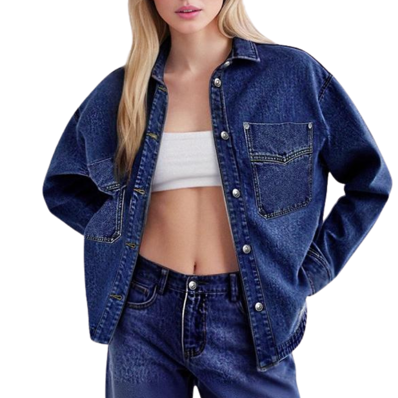 Lanie | Χαλαρή ζακέτα σε vintage στυλ