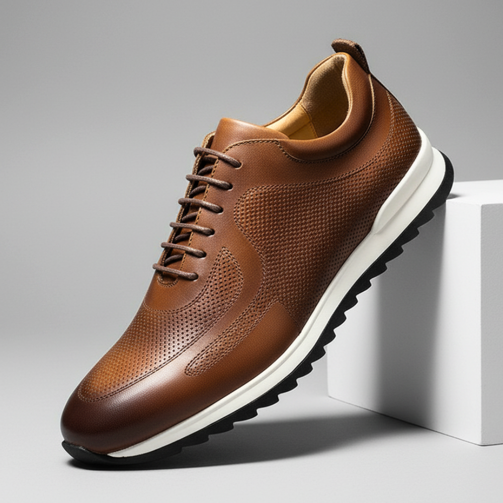 Λέων | Δερμάτινα sneakers