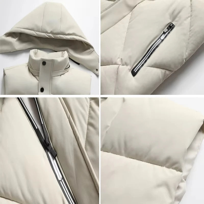 Μαρκήσιος | Γιλέκο με Κουκούλα