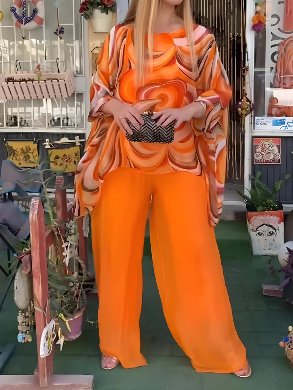 Νέλσα | Δίχρωμο Σετ Σατέν