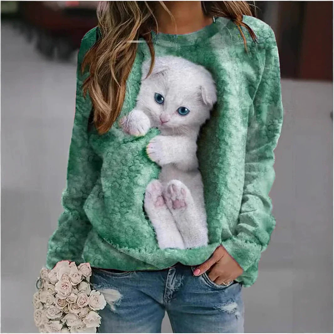 Patty | Μοναδικό 3D Γατοφόρεμα γεμάτο Θερμότητα