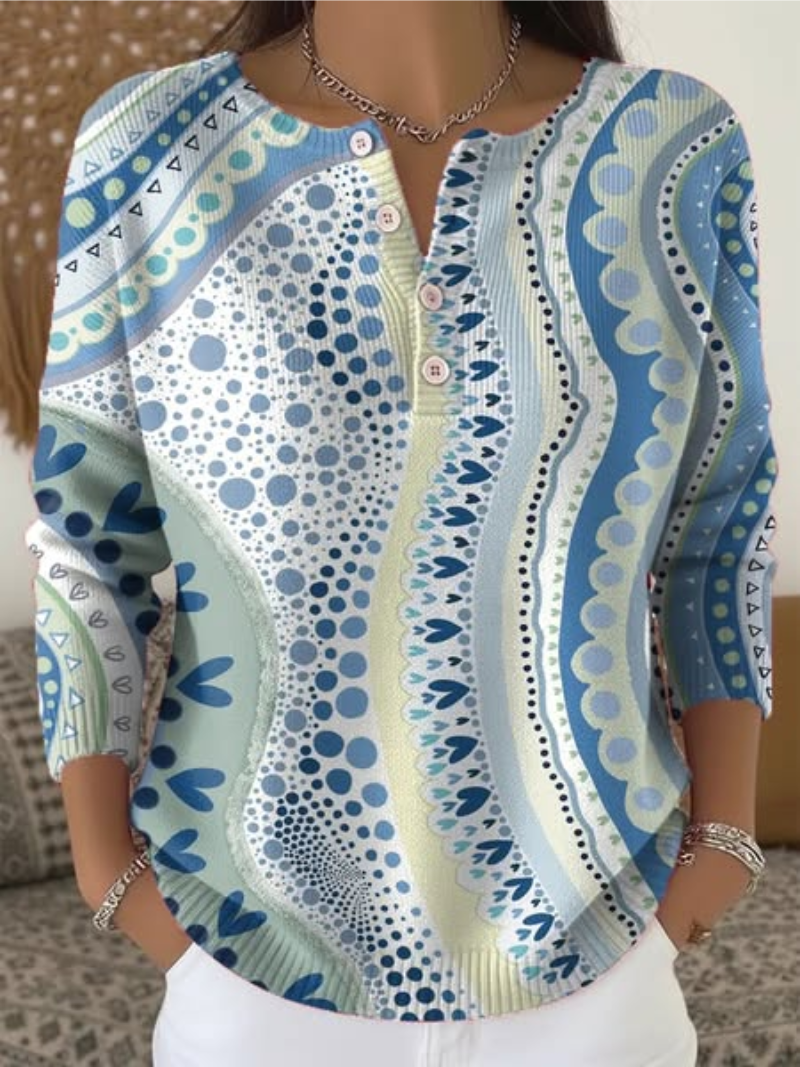 Mirana | Μαλακό πουλόβερ με κουμπιά