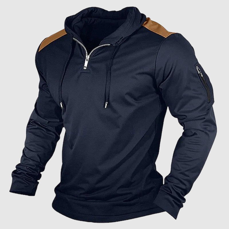 Jero | Εξωτερική Streetwear Zip-Up Casual Hoodie για άνδρες