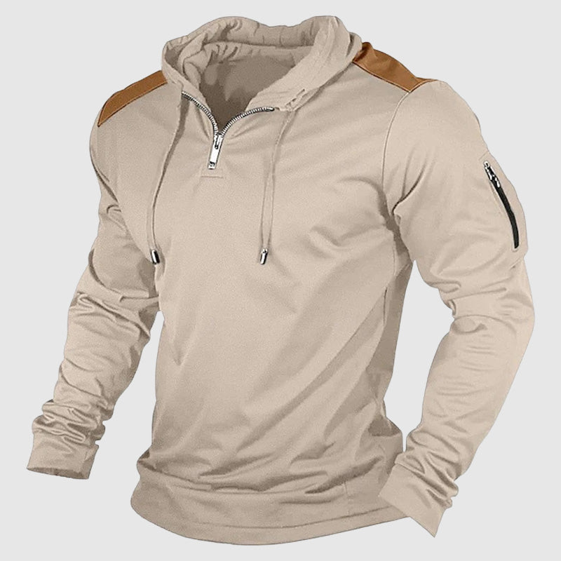 Jero | Εξωτερική Streetwear Zip-Up Casual Hoodie για άνδρες