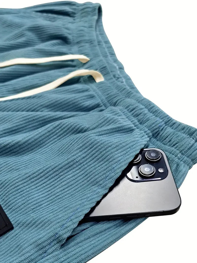 Καταφύγιο | ComfortFit Κορδούρα Παντελόνι – Μαλακό Ριπ Σατέν με Άνετη Σταθερή Γραμμή