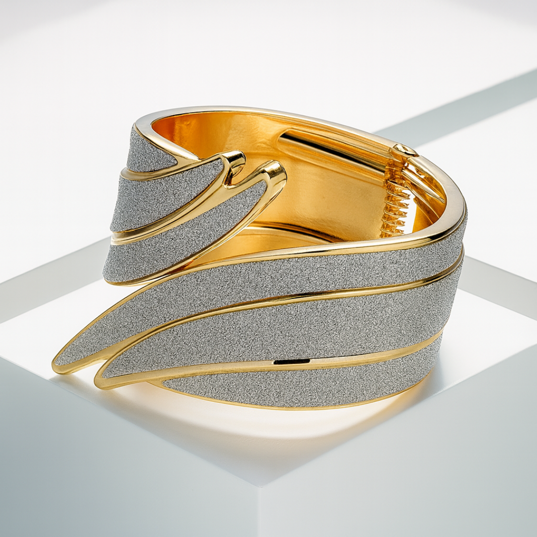 Merlin | Σπειροειδές Λαμπερό Βραχιόλι