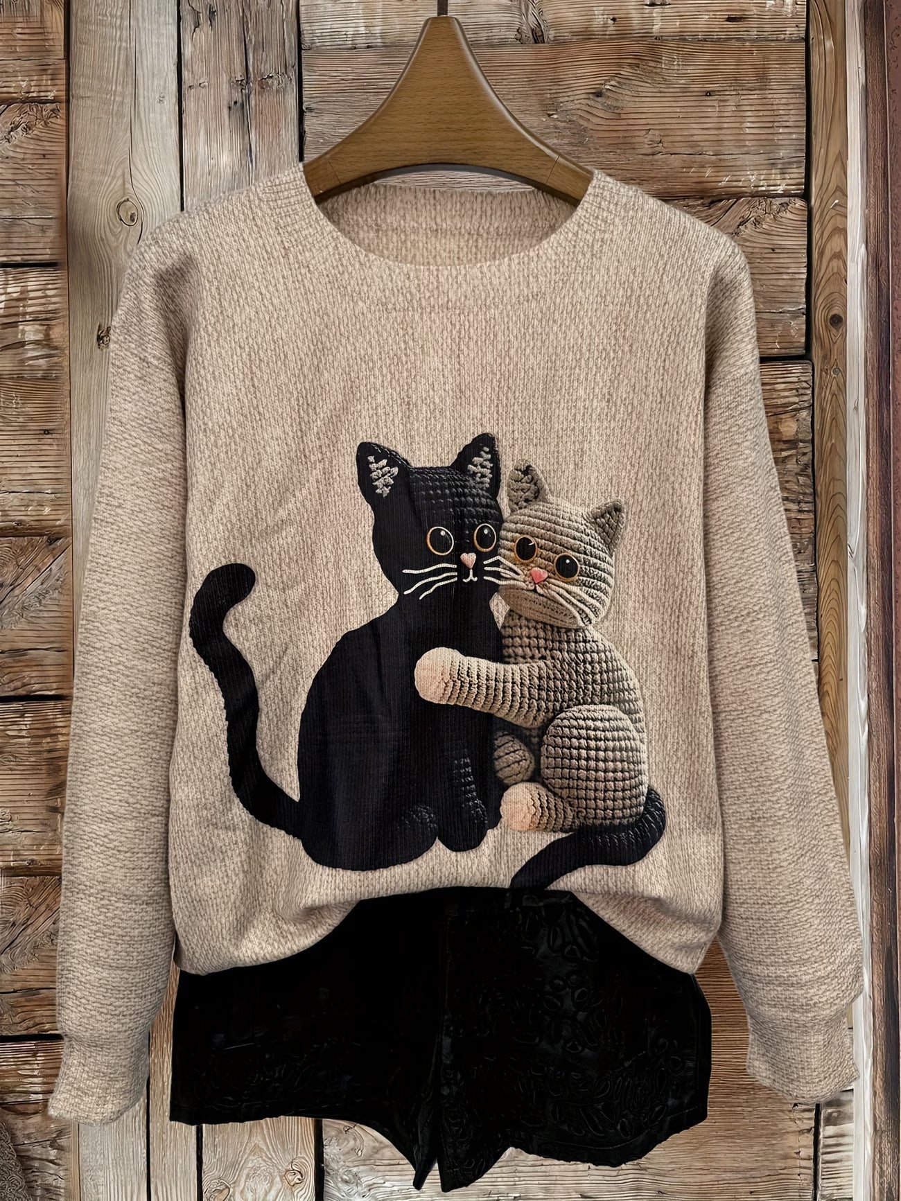 Lushe | Καλλιτεχνικό Πλεκτό Πουλόβερ